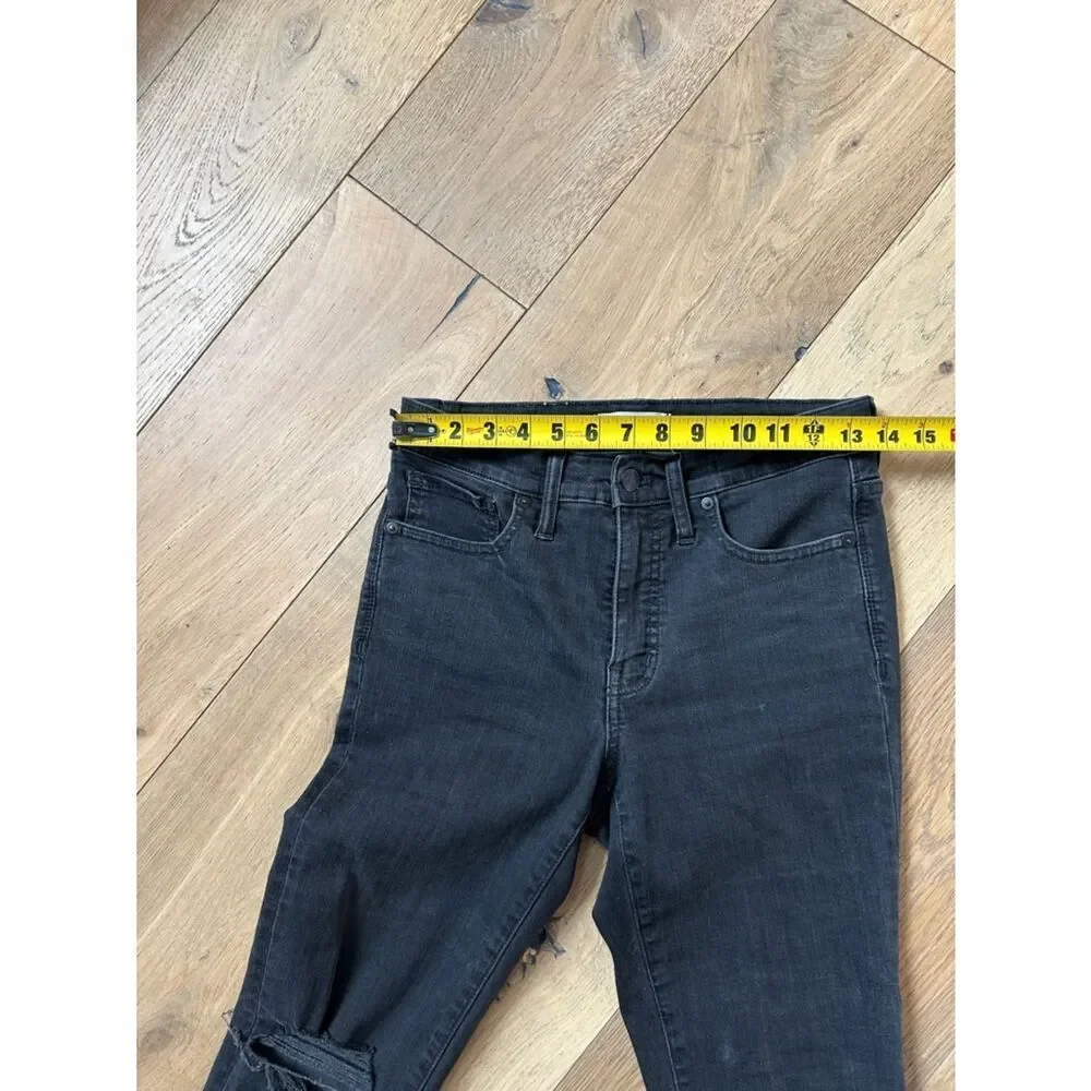 Madewell black skinny